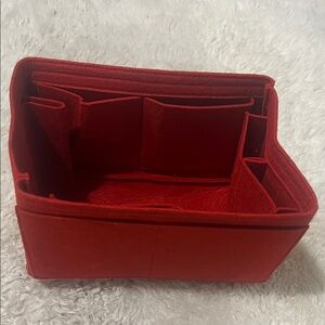 Red Felt Organizer Insert